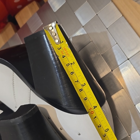 Sigerson Morrison Kalie White Studded Western  Ankle Boots - Picture 10 of 10